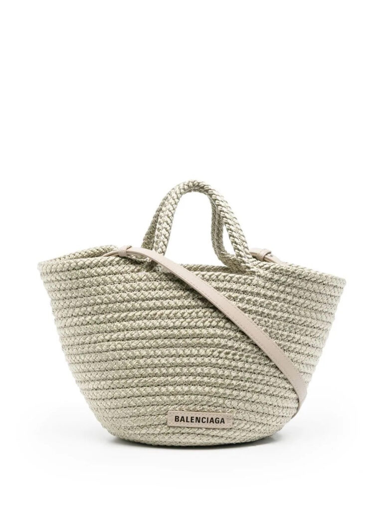 BALENCIAGA IBIZA WOVEN BASKET BAG - Product Image 2