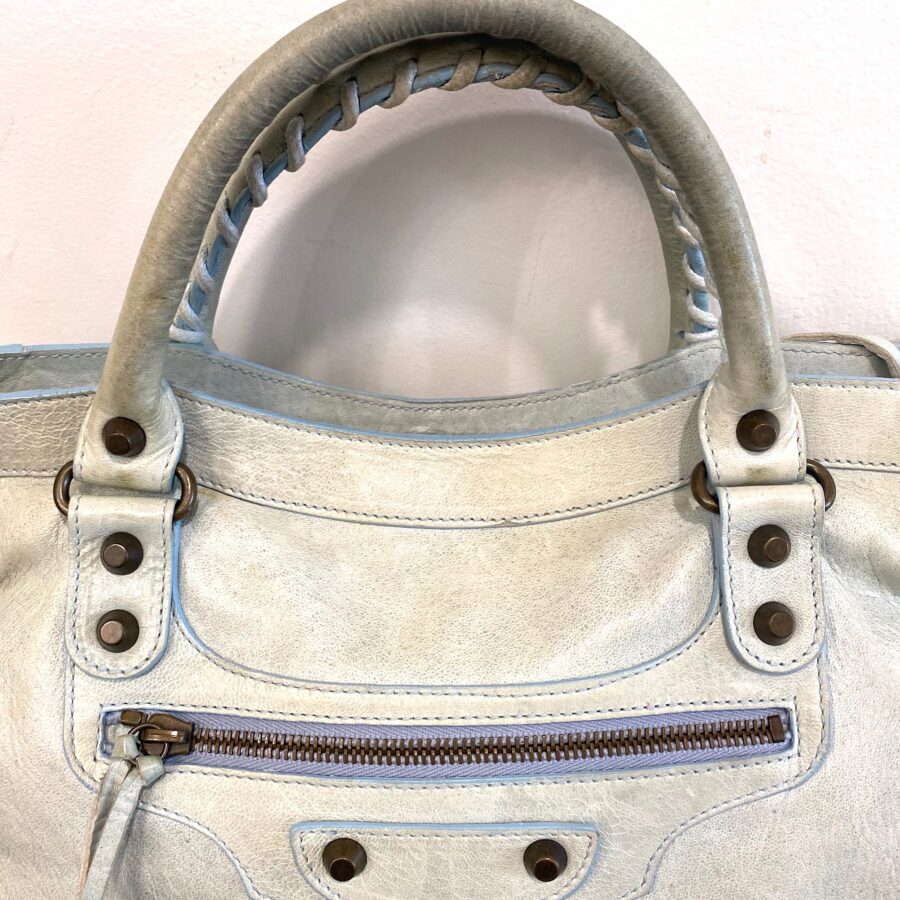 BALENCIAGA MOTOCROSS CLASSIC CITY BAG | Studio Nafay