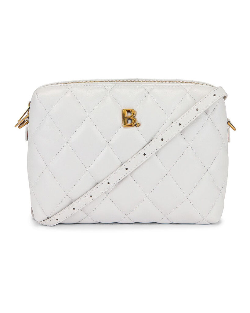 BALENCIAGA B QUILTED NAPPA LEATHER CAMERA CROSSBODY BAG - Product Image 2