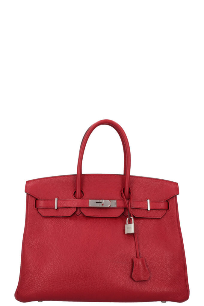 HERMÈS Birkin 35 Clemence Rouge Garance - Product Image 2