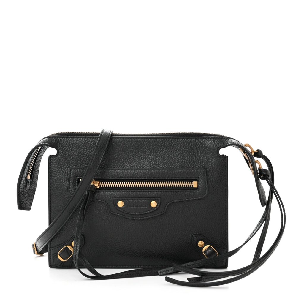BALENCIAGA CALFSKIN LEATHER NEO CLASSIC SHOULDER BAG - Product Image 2