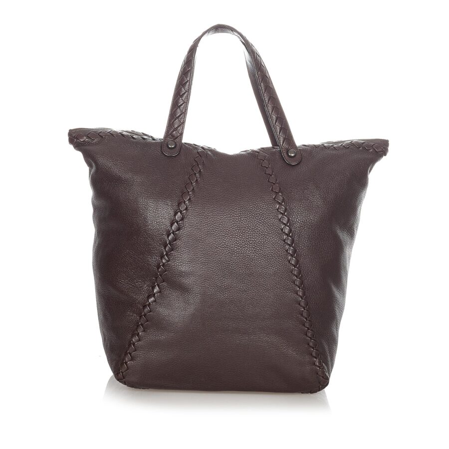 Bottega Veneta Cervo Leather Tote Bag | Studio Nafay