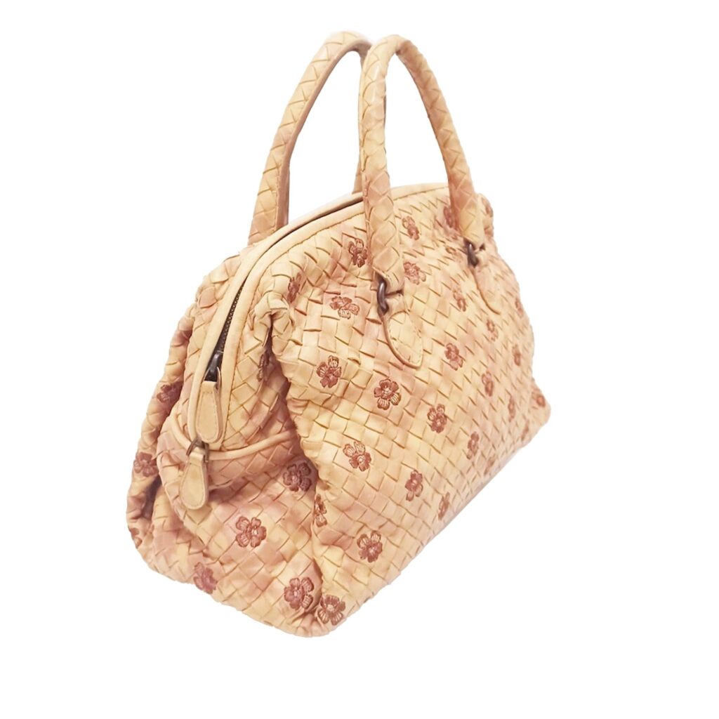 Bottega Veneta Intrecciato Flower Boston - Product Image 2