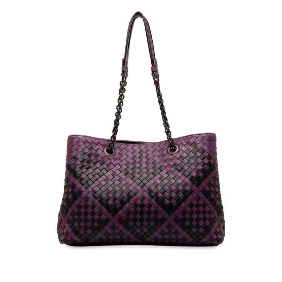 Bottega Veneta Medium Intrecciato Double Chain Tote | Studio Nafay