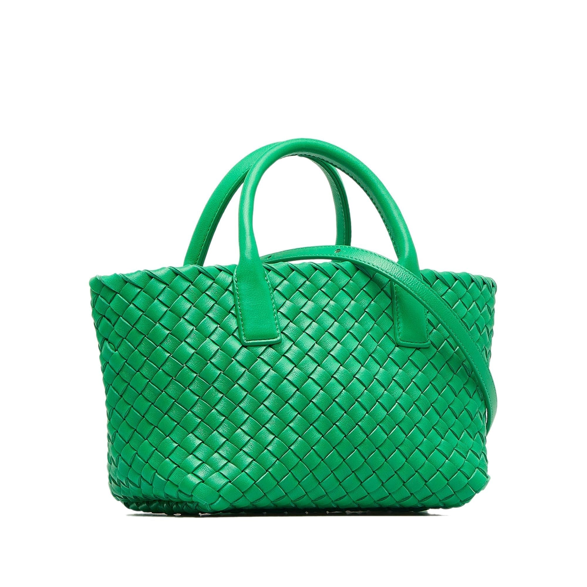 Bottega Veneta Mini Intrecciato Cabat
