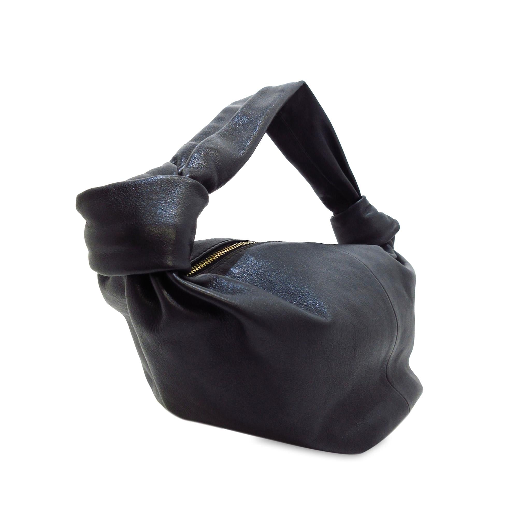 Bottega Veneta Mini Leather Double Knot