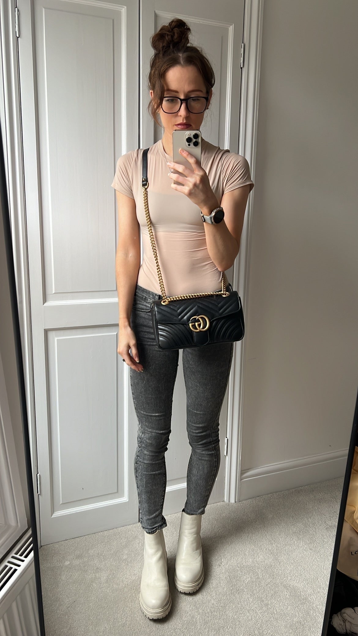 Gucci GG Black Marmont Small Shoulder Bag (RRP £ )
