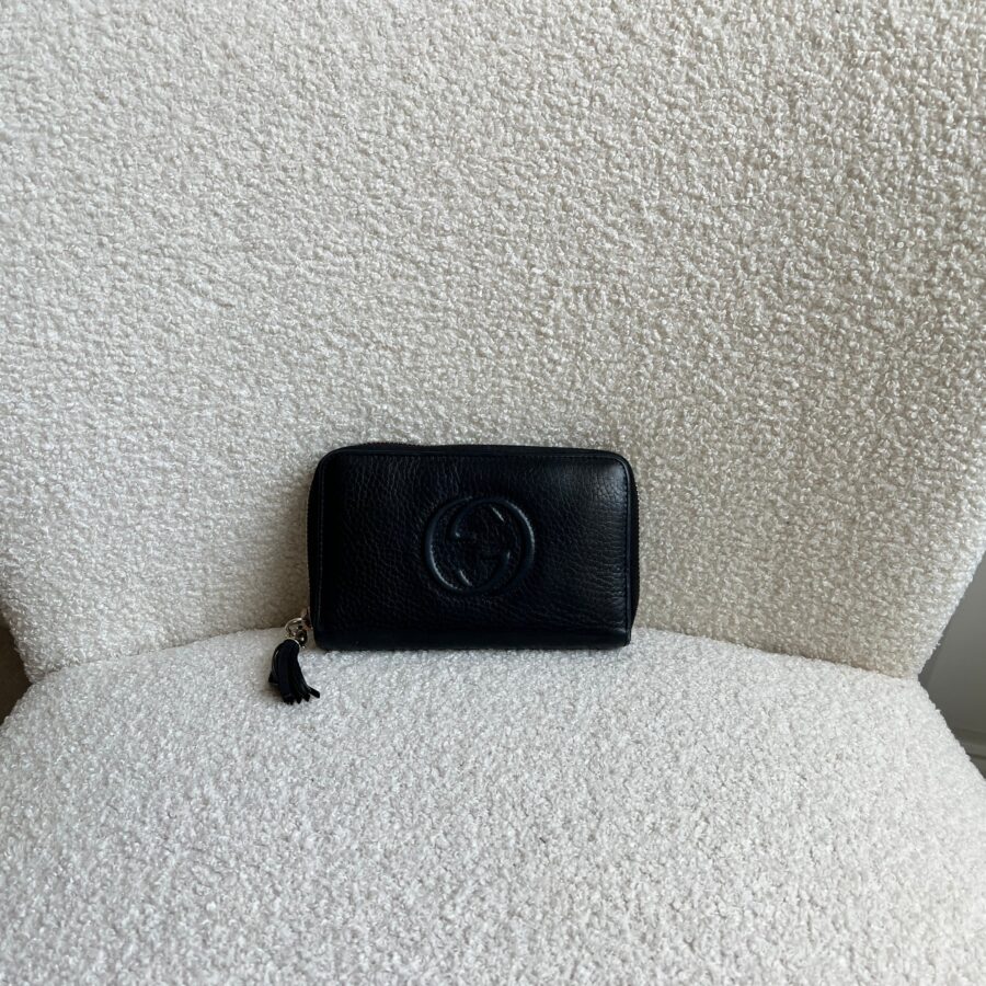 Gucci Black Soho Wallet | Studio Nafay