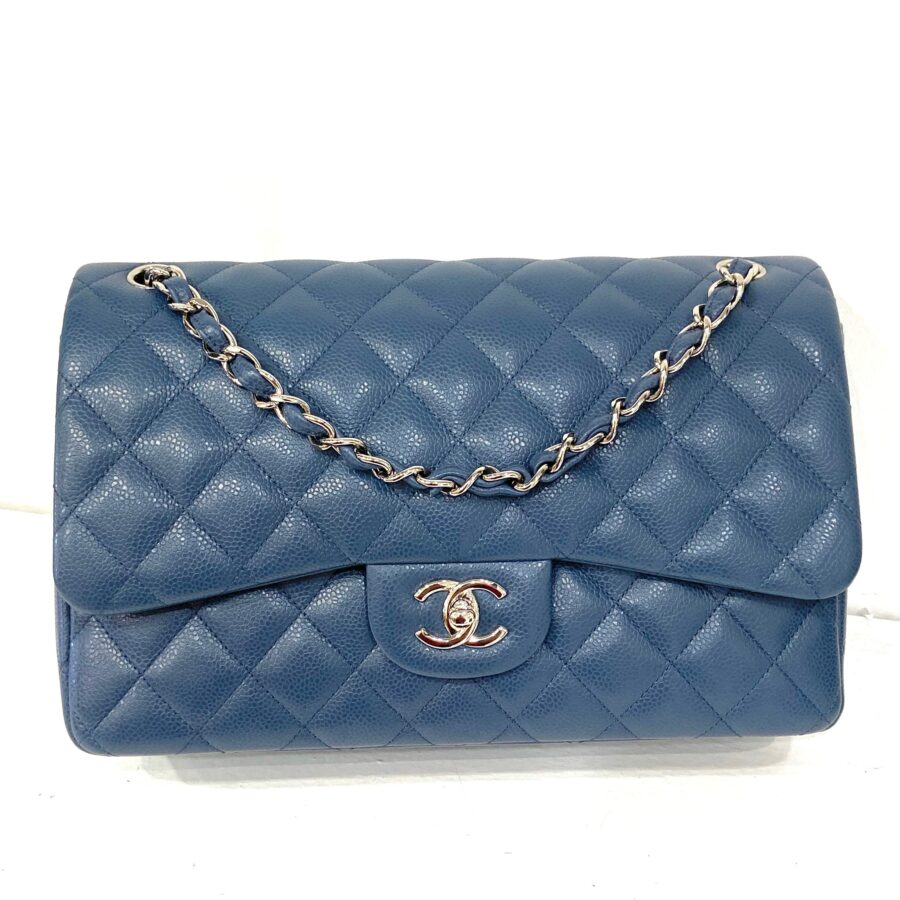 CHANEL CAVIAR QUILTED JUMBO DOUBLE FLAP BAG-HS | Studio Nafay