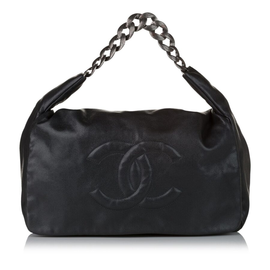 Chanel CC Caviar Leather Handbag | Studio Nafay