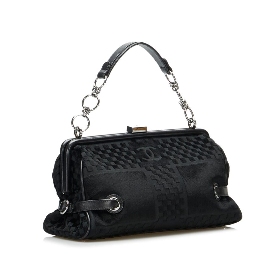 Chanel CC Checkered Satchel | Studio Nafay