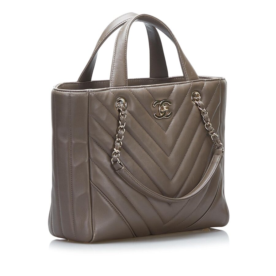Chanel CC Chevron Satchel | Studio Nafay