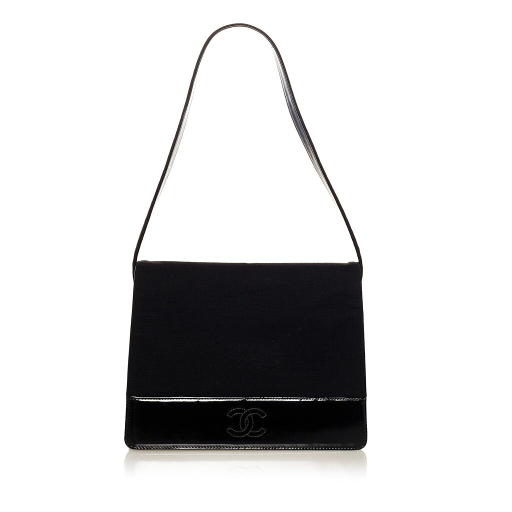 Chanel CC Cotton Shoulder Bag | Studio Nafay