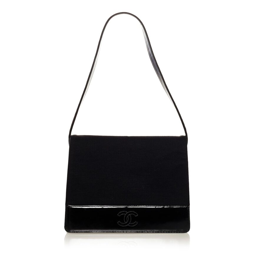 Chanel CC Cotton Shoulder Bag | Studio Nafay