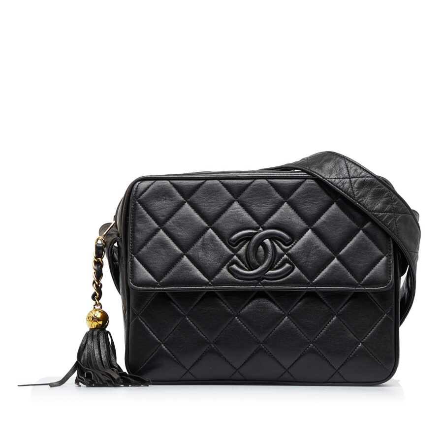 Chanel CC Matelasse Tassel Camera Bag | Studio Nafay