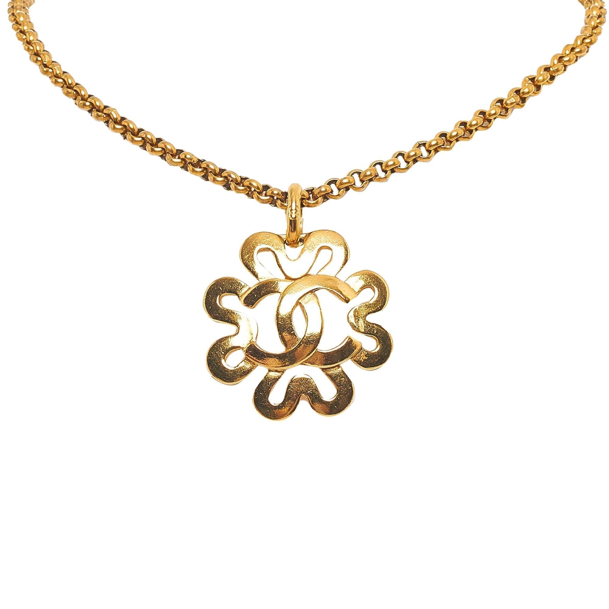 Chanel CC Pendant Necklace
