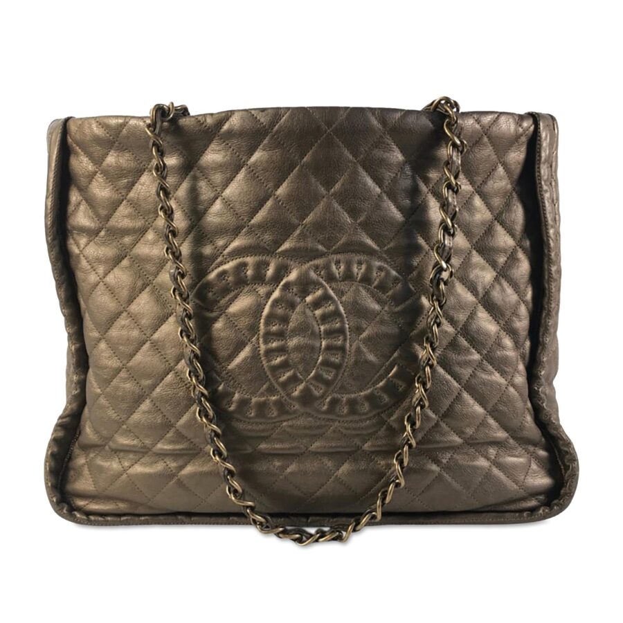 Chanel CC Quilted Calfskin Istanbul Tote | Studio Nafay