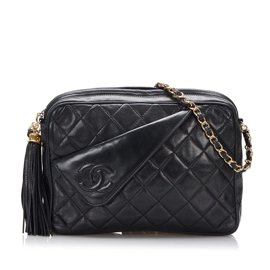 Chanel CC Quilted Tassel Crossbody | Studio Nafay