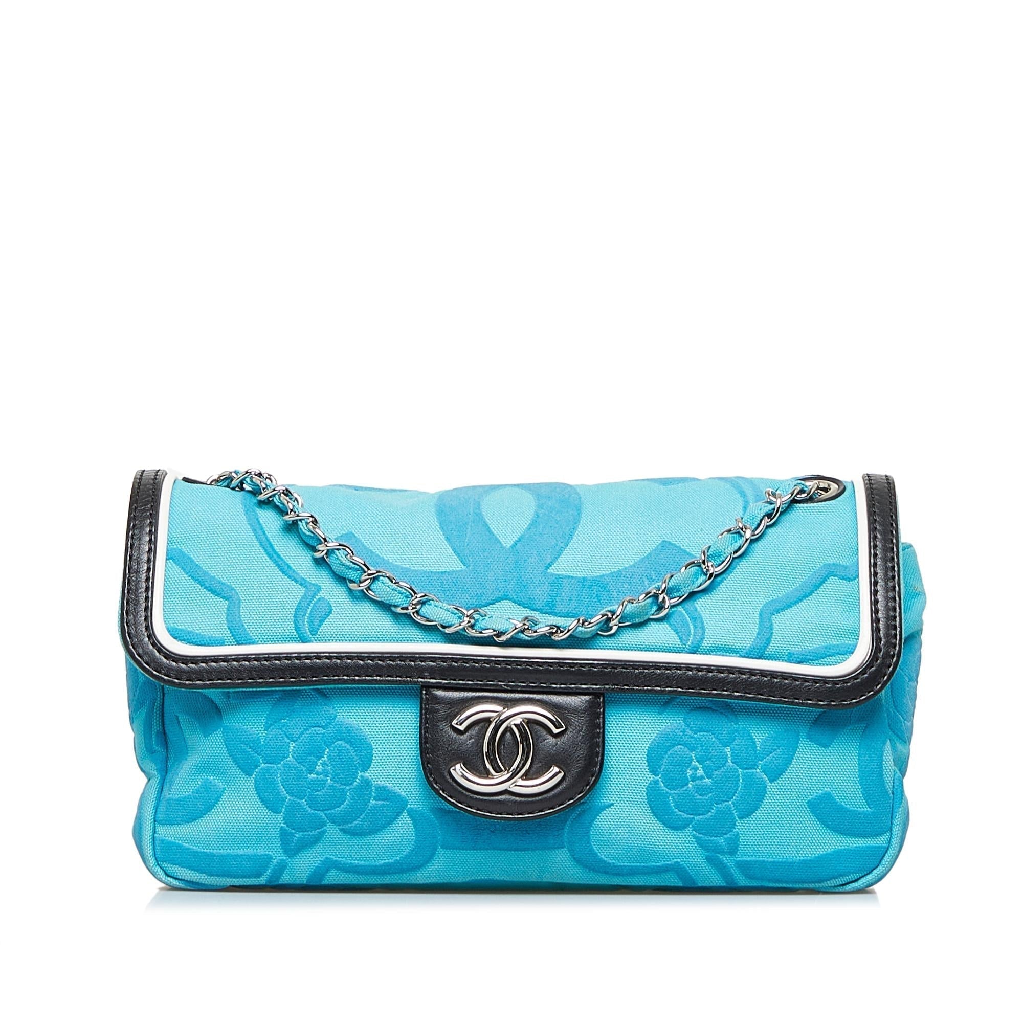 Chanel Camellia Single Flap