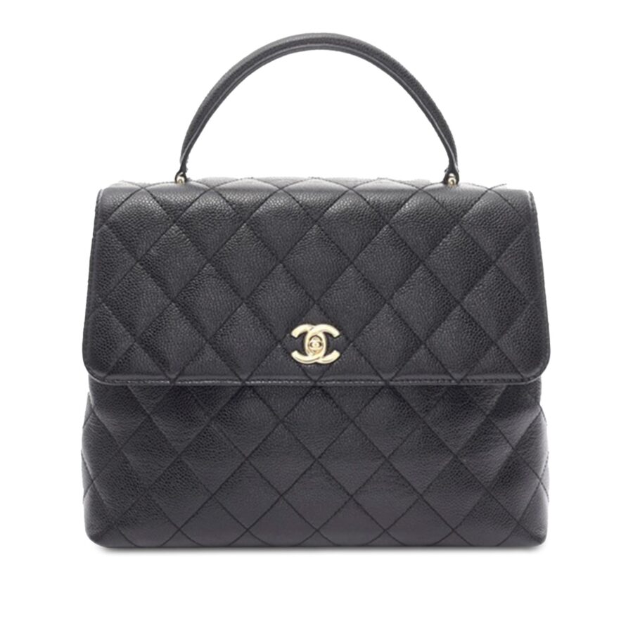 Chanel Caviar Kelly Top Handle | Studio Nafay