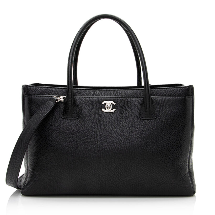 Chanel Caviar Leather Cerf Classic Executive Tote | Studio Nafay