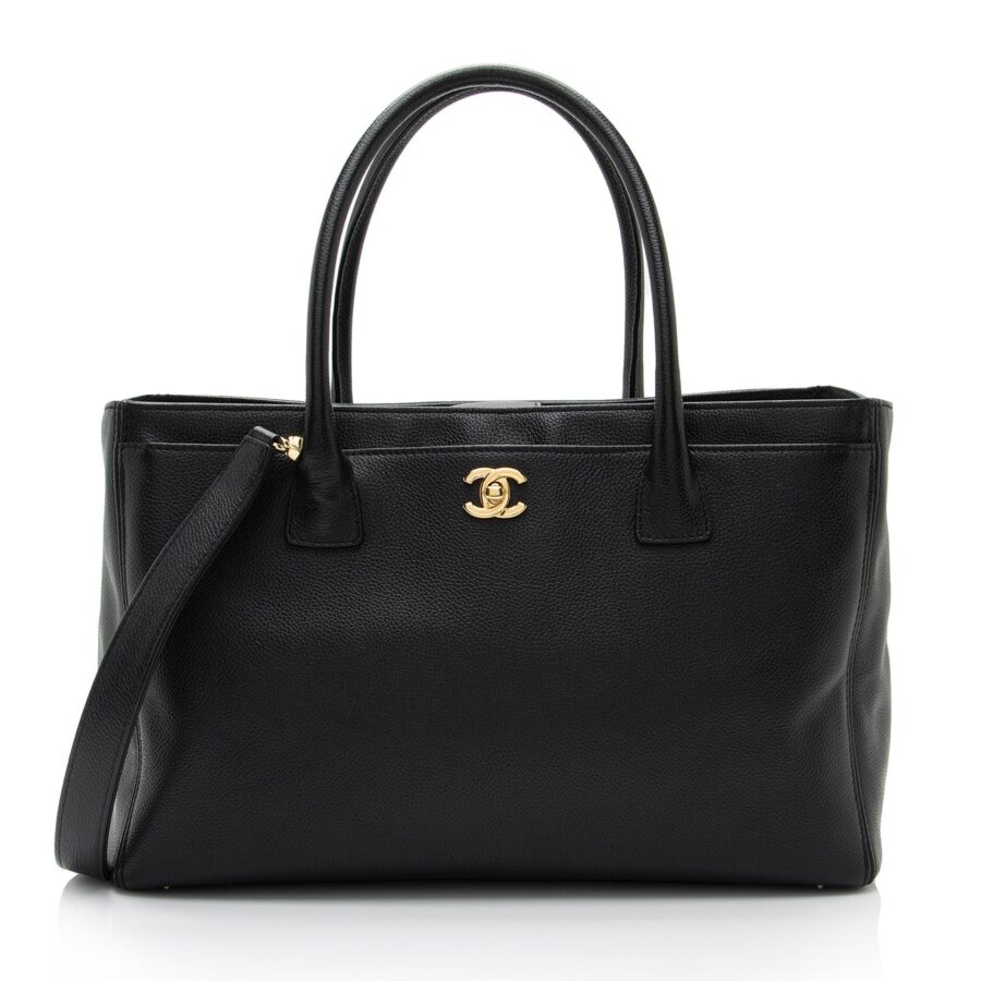 Chanel Caviar Leather Cerf Classic Executive Tote | Studio Nafay