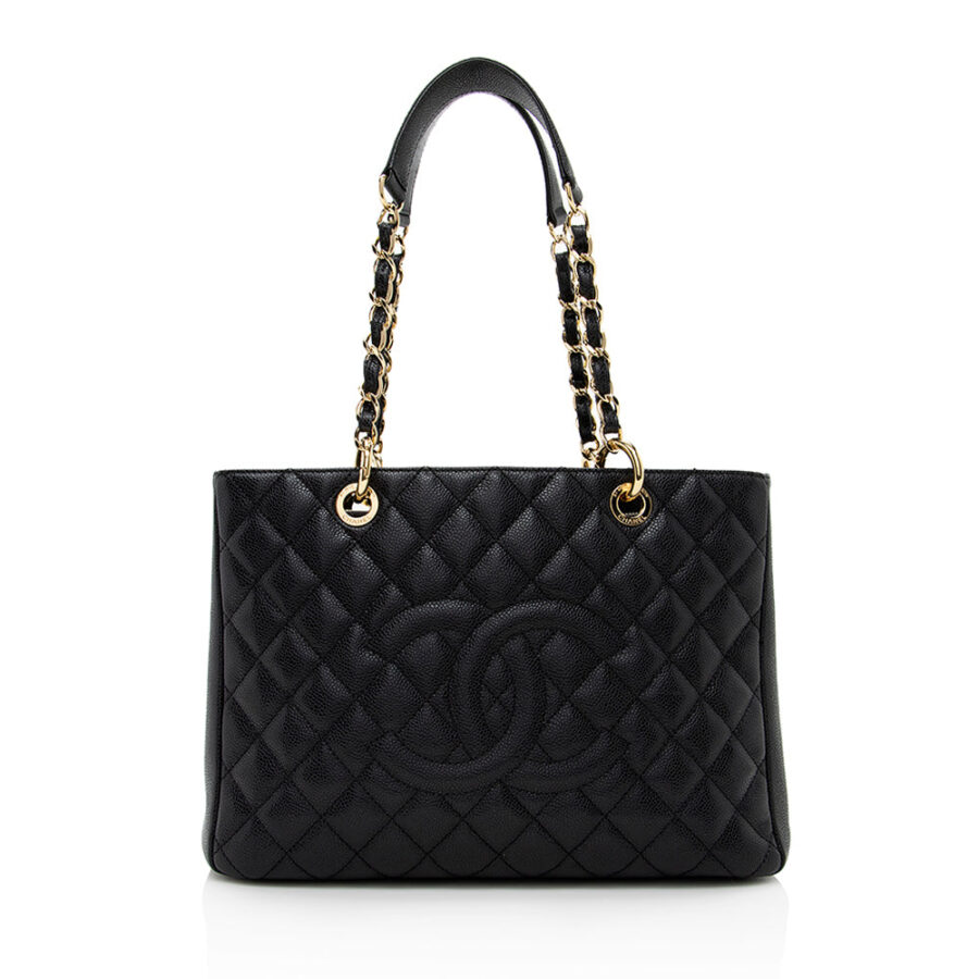 Chanel Caviar Leather Grand Shopping Tote | Studio Nafay