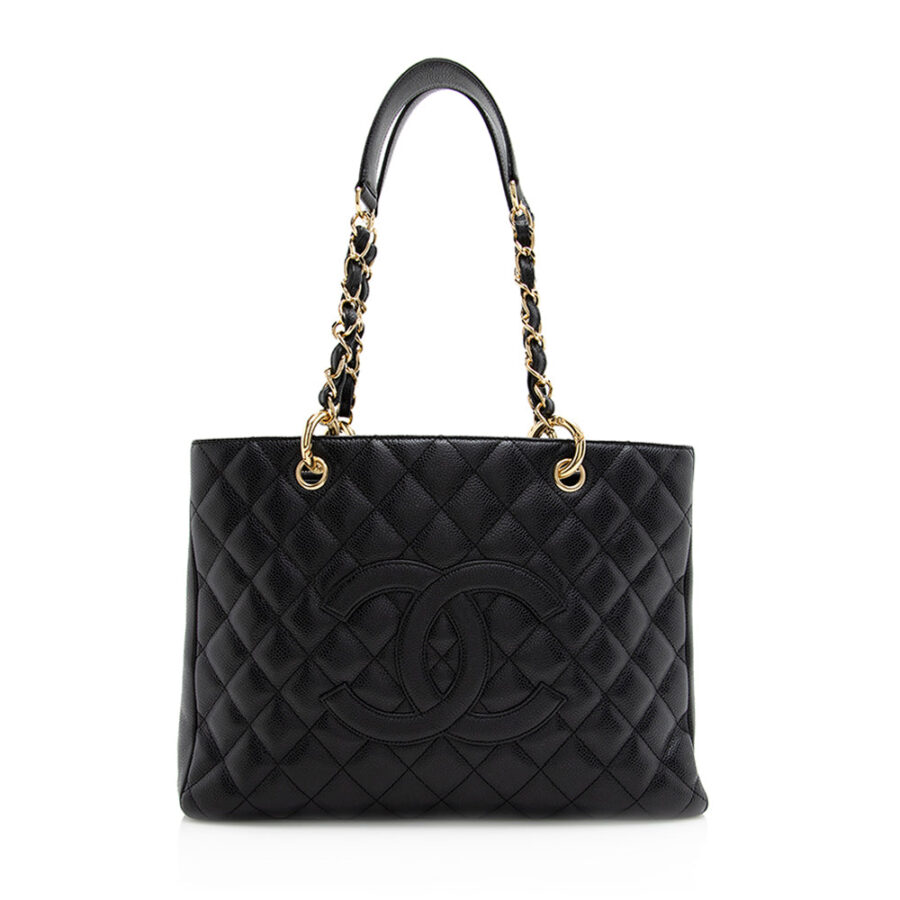 Chanel Caviar Leather Grand Shopping Tote | Studio Nafay