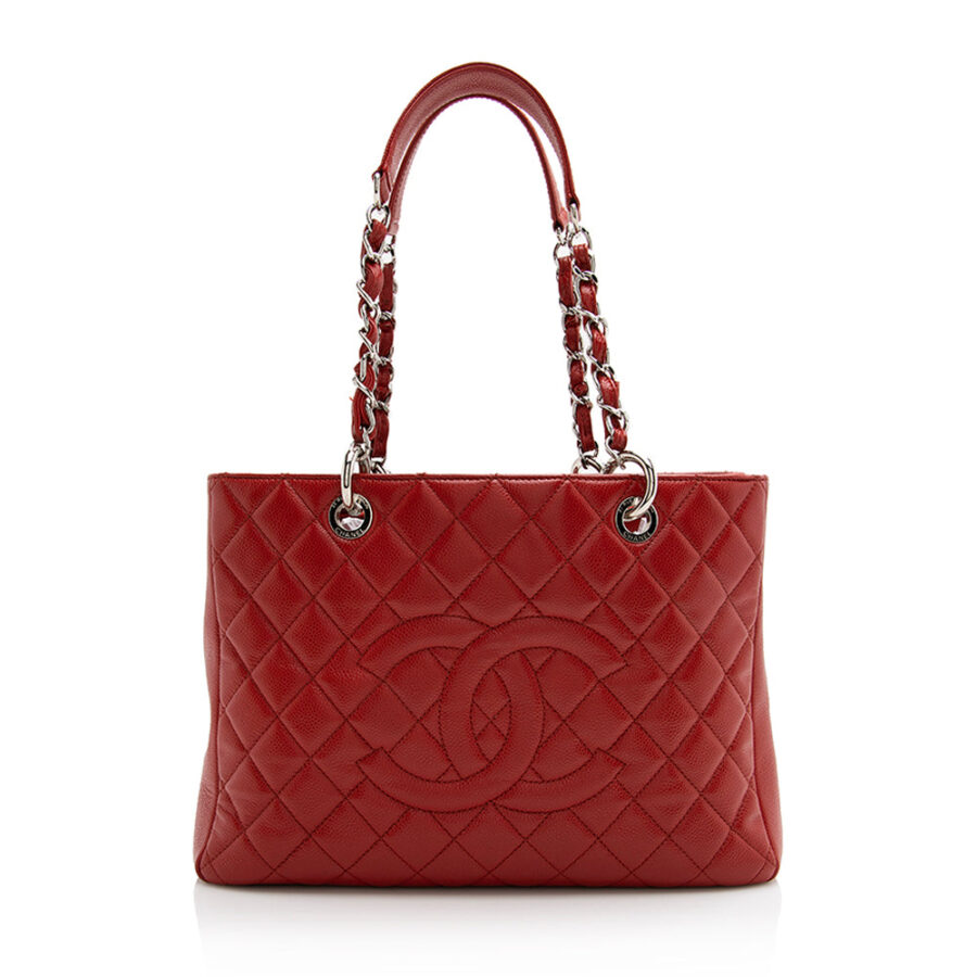 Chanel Caviar Leather Grand Shopping Tote | Studio Nafay
