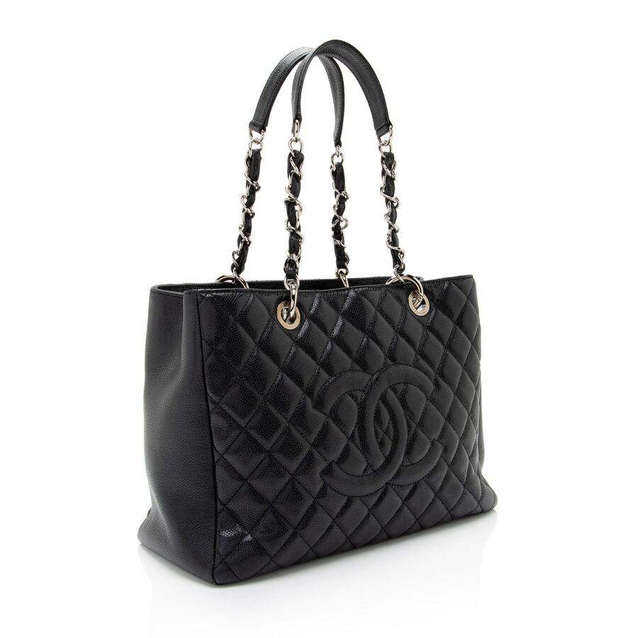 Chanel Caviar Leather Grand Shopping Tote | Studio Nafay