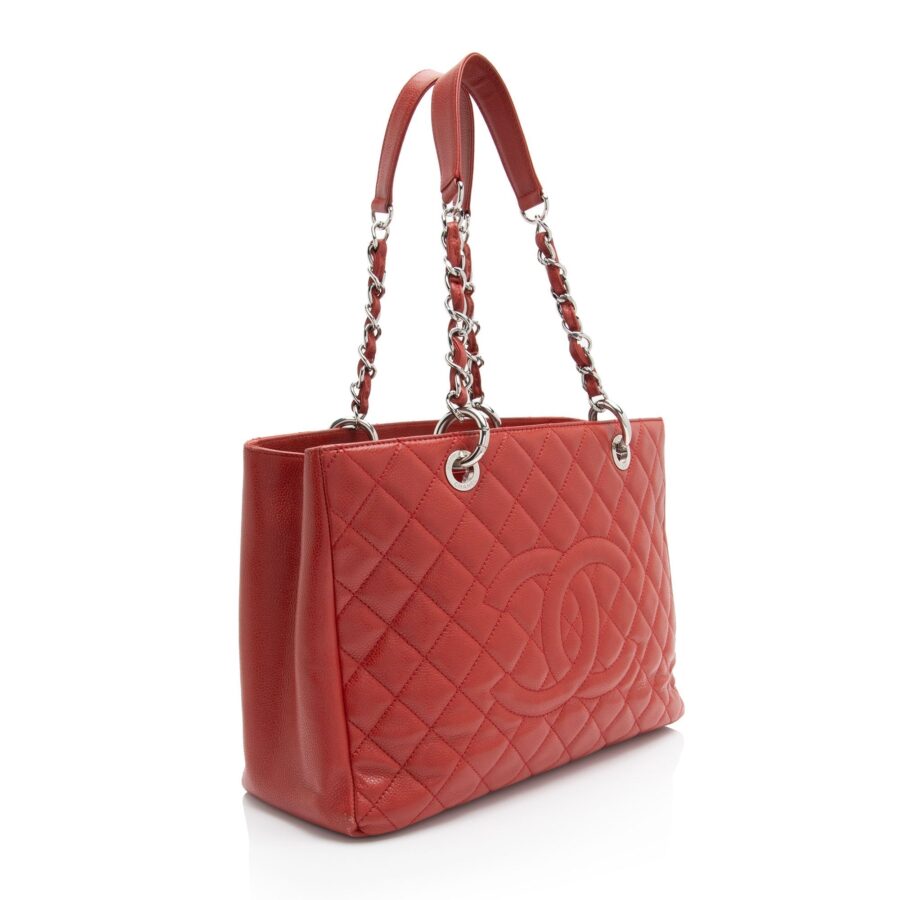Chanel Caviar Leather Grand Shopping Tote | Studio Nafay