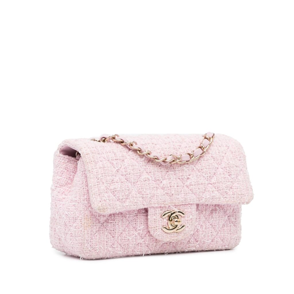 Chanel Classic Mini Rectangular Tweed Flap Bag - Product Image 2