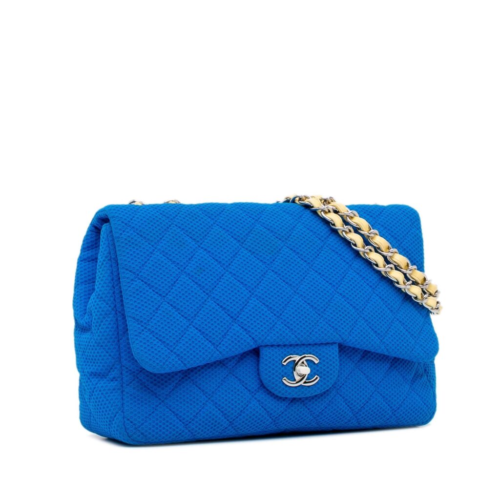 Chanel Jumbo Classic Jersey Single Flap - Product Image 2
