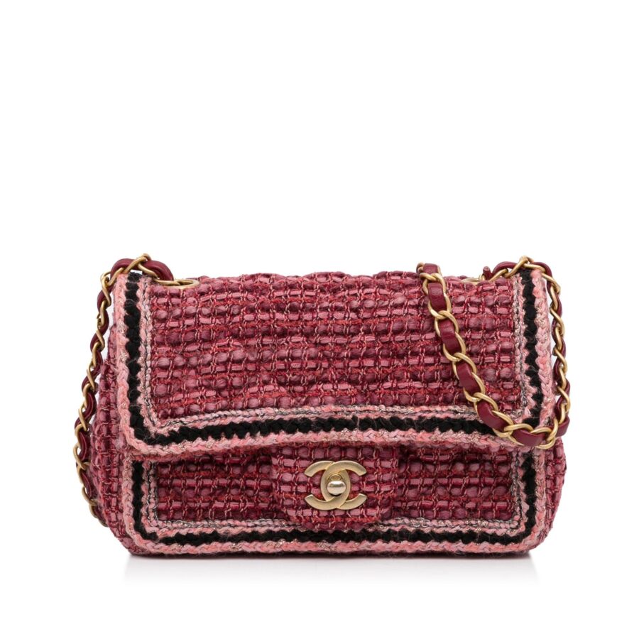 Chanel Mini Braided Classic Tweed Single Flap Bag | Studio Nafay