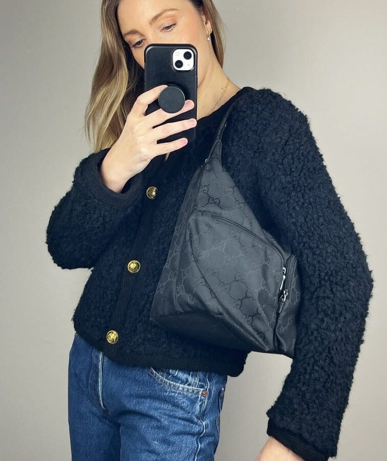 Gucci Nylon Hobo | Studio Nafay