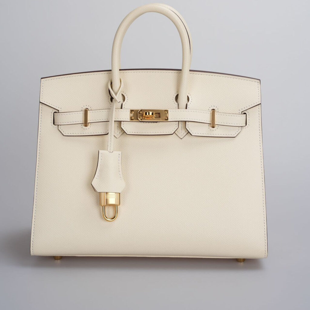 Hermes Birkin 25cm Sellier Bag Nata Epsom Gold Hardware - Product Image 2