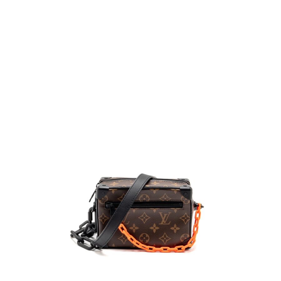 Louis Vuitton Mini Soft Trunk Monogram Canvas Mara-Black/Orange Hardware | Studio Nafay