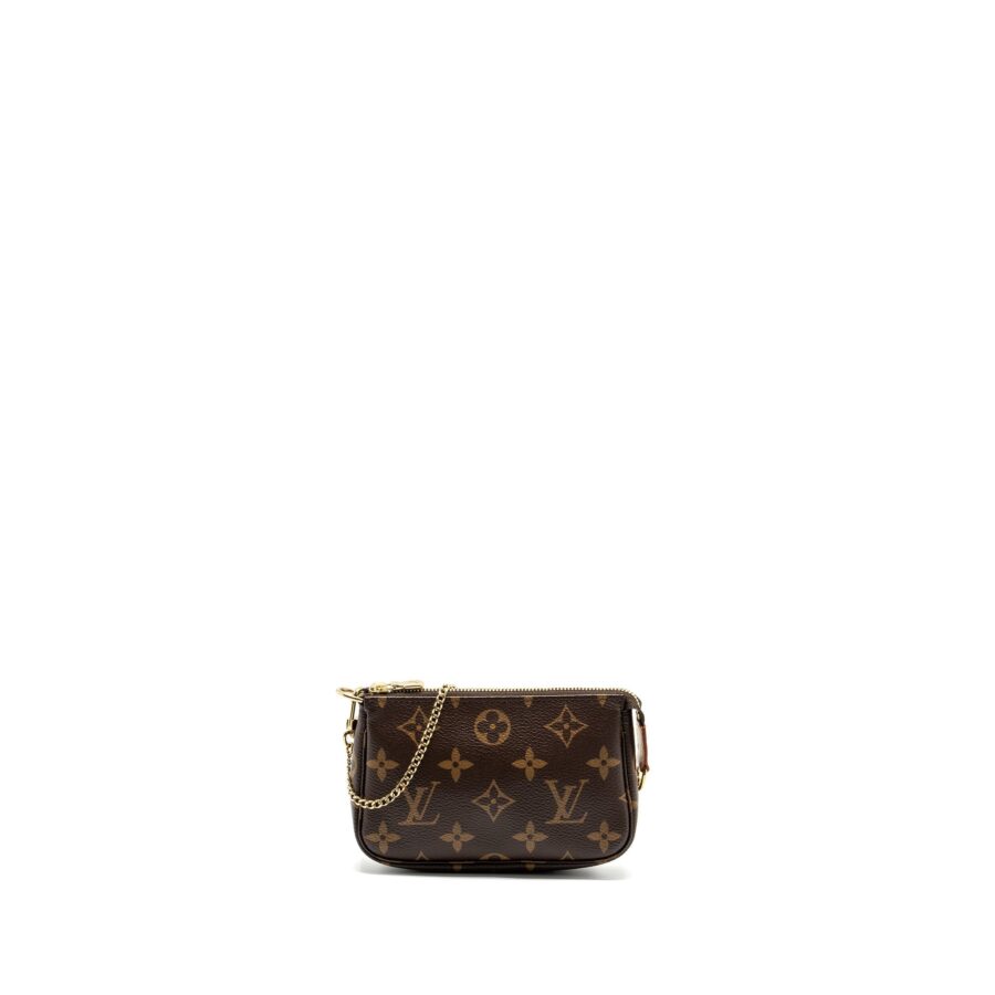 Louis Vuitton Mini Pochette Accessories Monogram CANVAS GHW | Studio Nafay