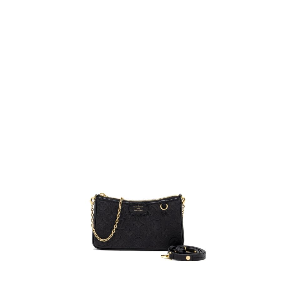 Louis Vuitton Easy Pouch On Strap monogram Empreinte Black GHW (NEW VERSION) | Studio Nafay