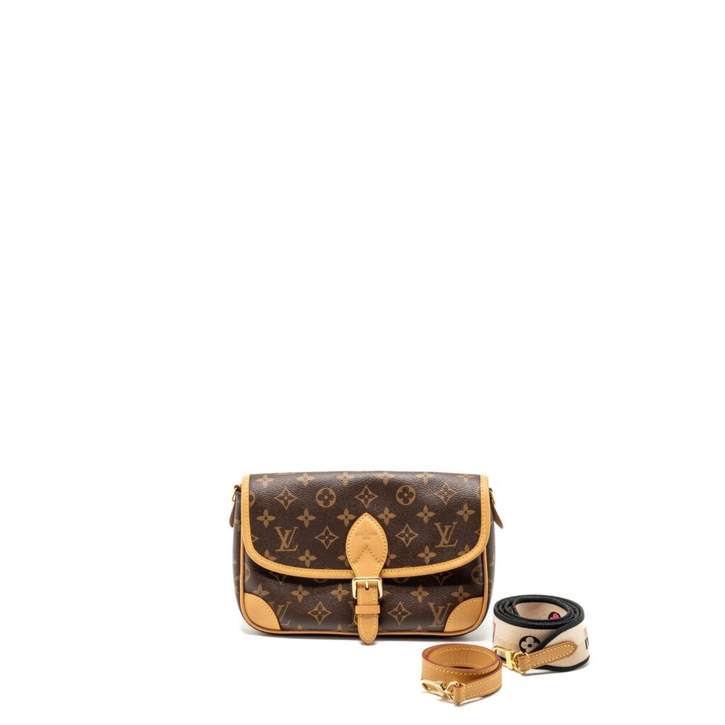 Louis Vuitton Diane Bag with Jacquard Strap Monogram Canvas GHW | Studio Nafay