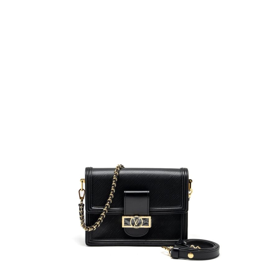 Louis Vuitton Dauphine MM Epi Black GHW | Studio Nafay