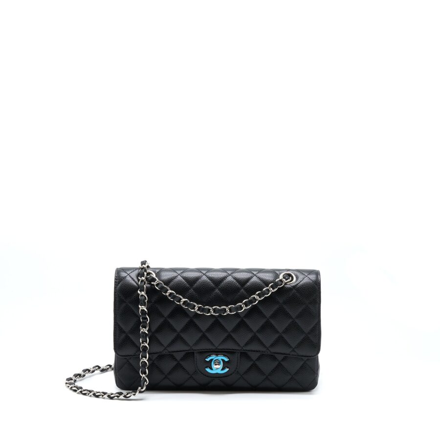 Chanel Classic Double Flap Bag Caviar Black SHW | Studio Nafay
