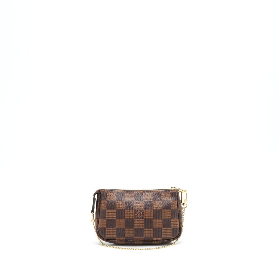 Louis Vuitton mini Pochette accessories Damier ebene | Studio Nafay