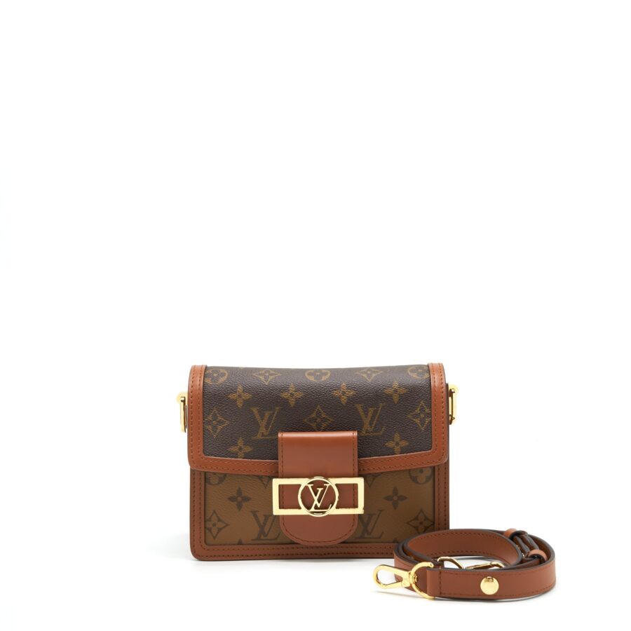 Louis Vuitton Mini Dauphine Monogram Reverse Canvas Year | Studio Nafay