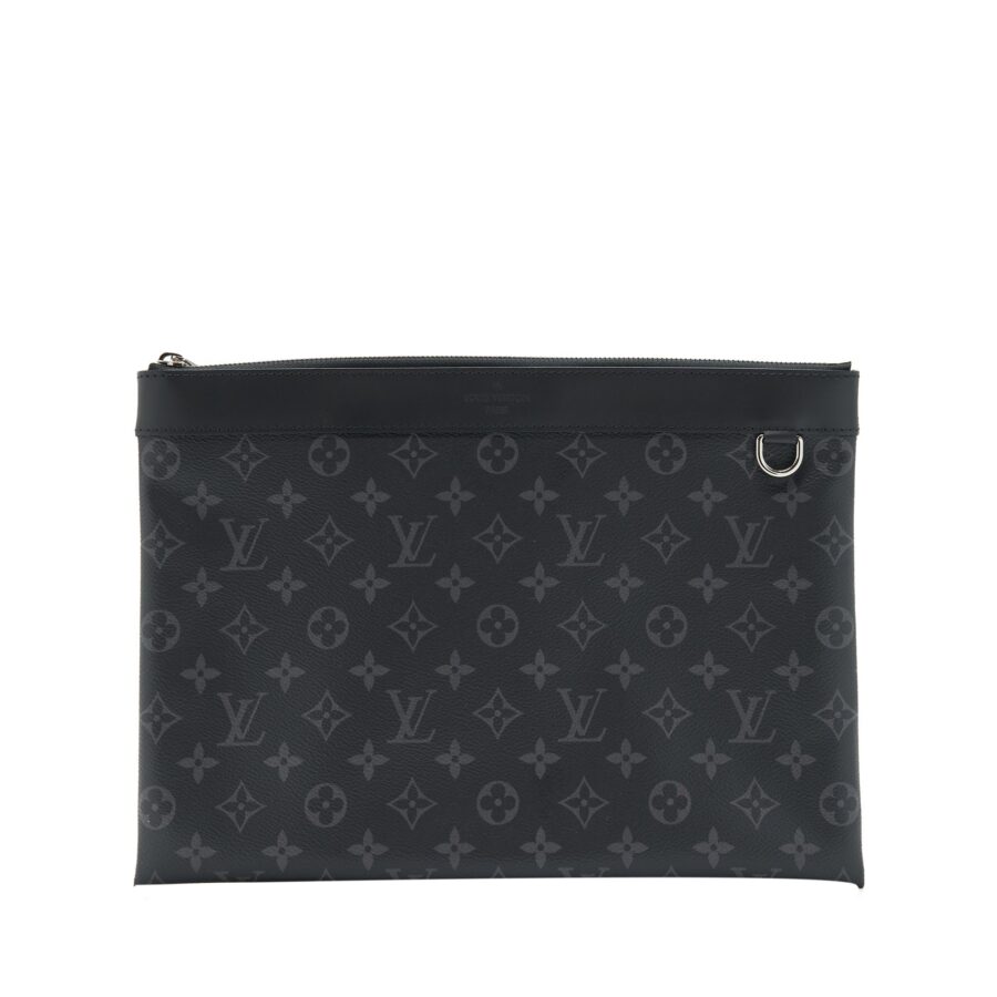 Louis Vuitton Discovery Pouch Monogram Eclipse Coated Canvas | Studio Nafay