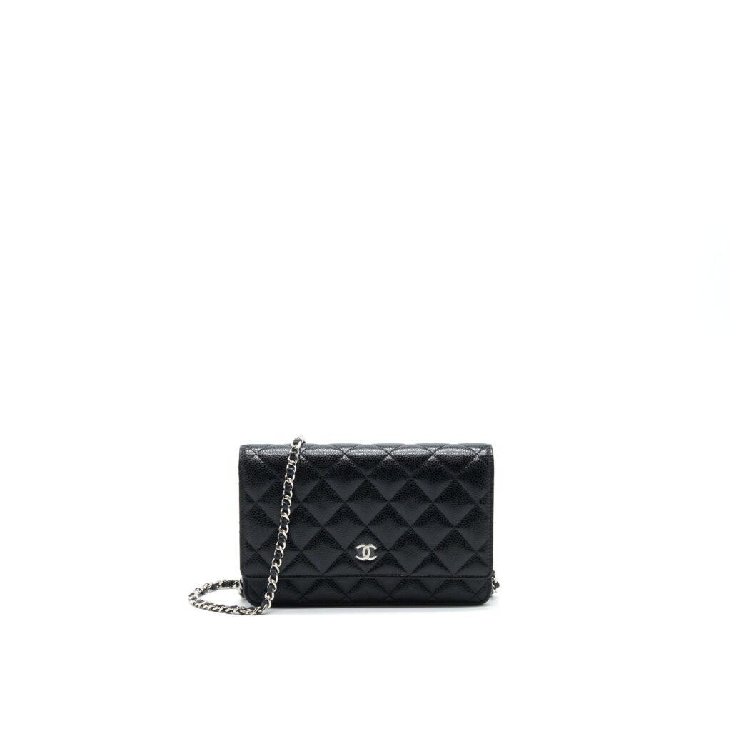 Chanel Caviar Classic Wallet on Chain black Caviar SHW - Product Image 2