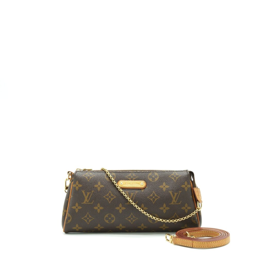 Louis Vuitton Eva Pochette Bag Monogram Canvas GHW | Studio Nafay