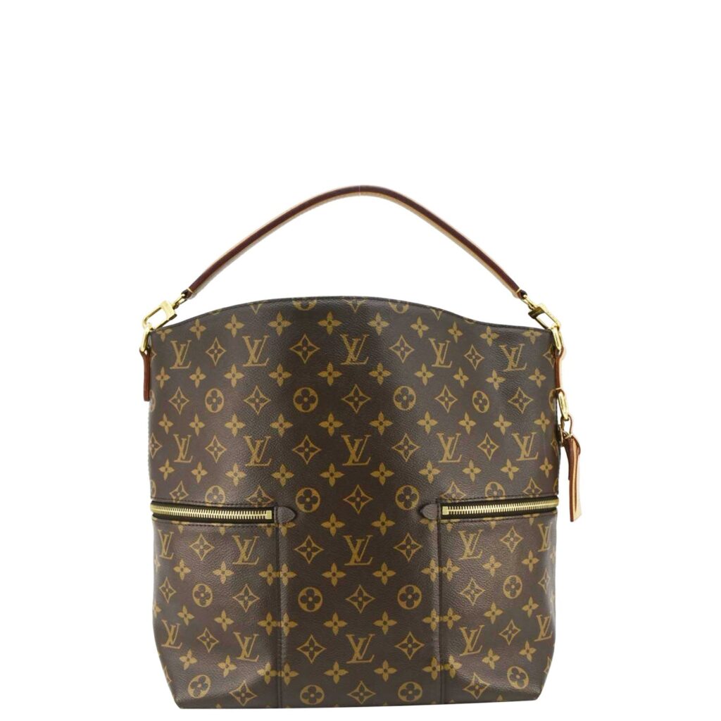 LOUIS VUITTON Melie Monogram Canvas Hobo Bag Brown - Product Image 2