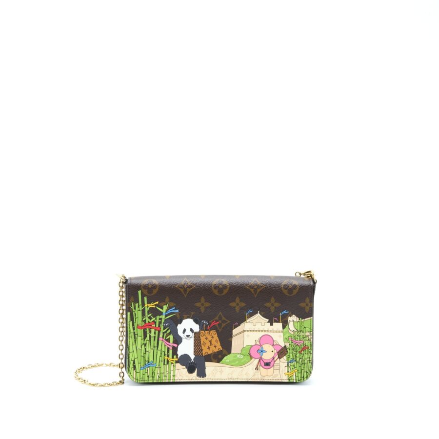Louis Vuitton Felicie Pochette Limited Edition Monogram Canvas GHW | Studio Nafay