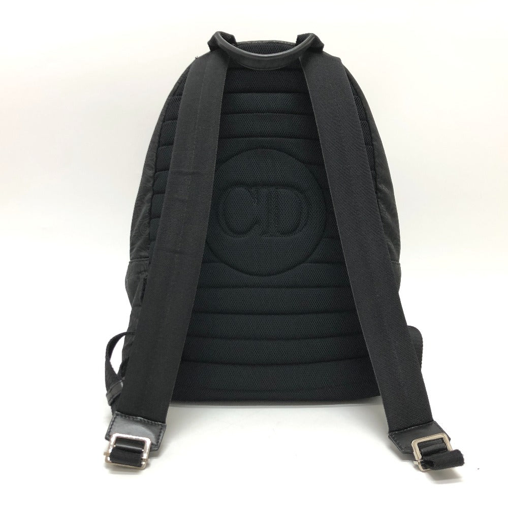 Dior Backpack 1PEBA064 Nylon / leather black Dior xStussy collaboration unisex(Unisex)